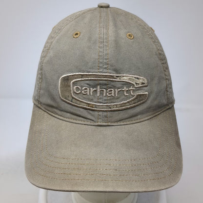 Carhartt Baseball Cap Brown One Size Camo Underbrim Since 1889 Hat Strapback