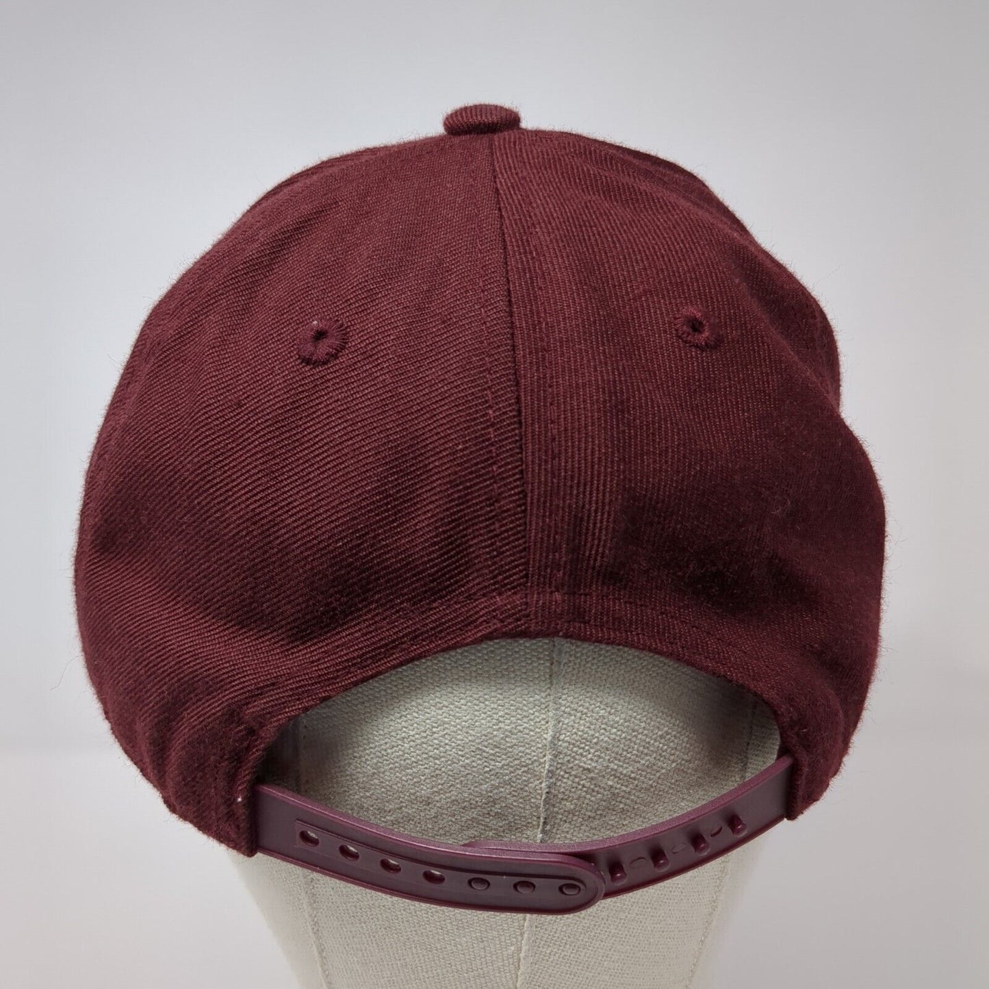 The Nayborhood Patch Snapback Hat Red One Size Adjustable AS Colour