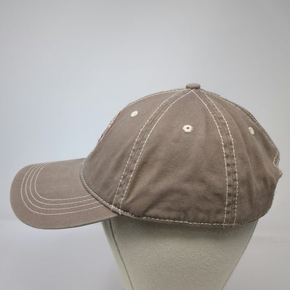 Prairie Mountain Baseball Cap Brown One Size Lake Winnipesaukee NH Hat Anchor