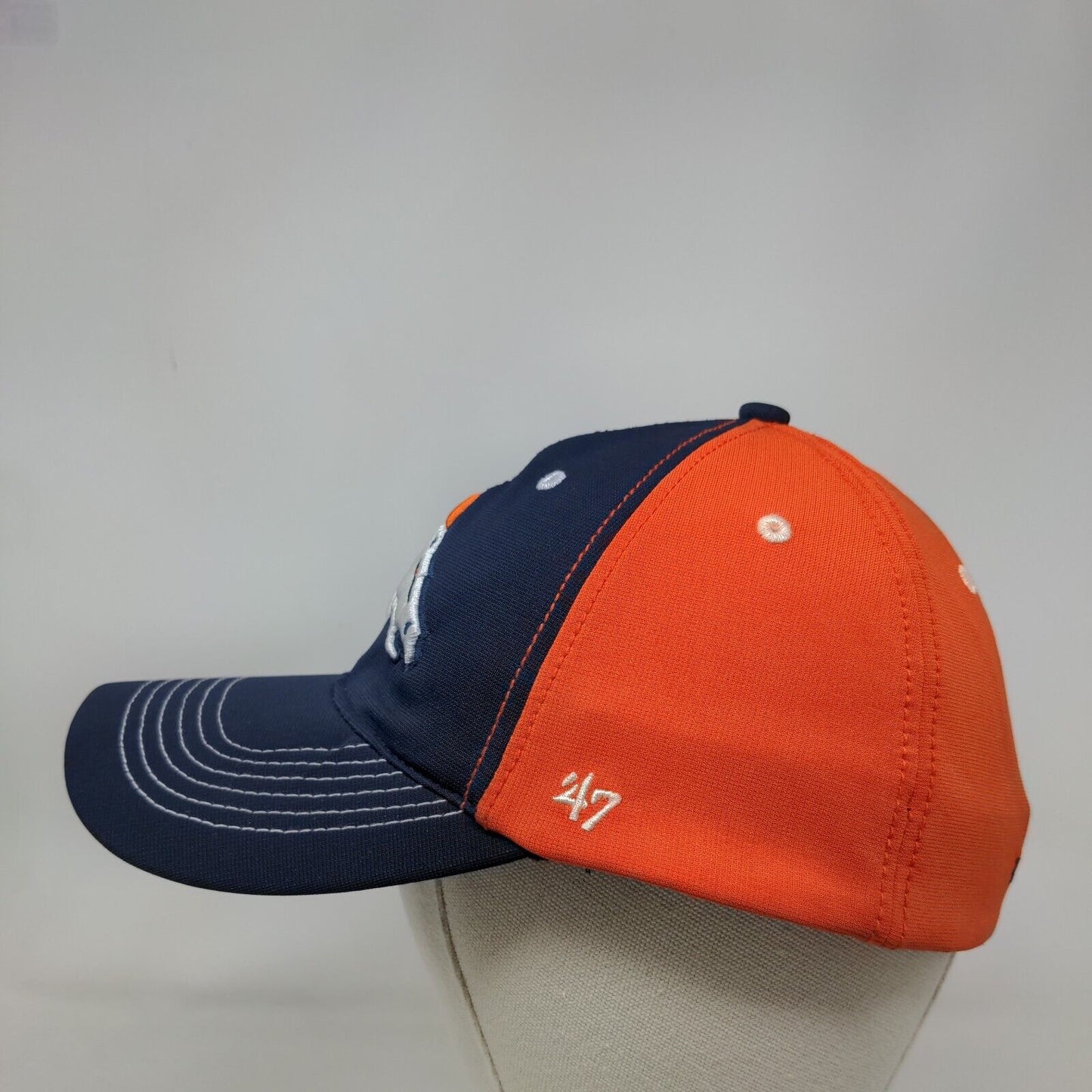 Denver Broncos Fitted Hat NFL Team '47 Brand Embroidered Logo Size OS