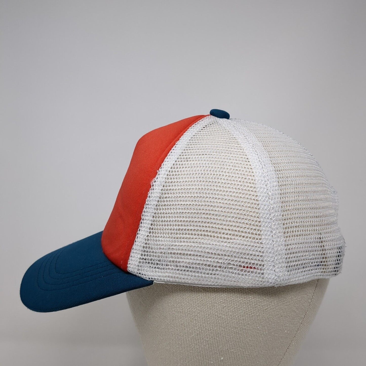 Unbranded Snapback Trucker Hat Multicolor OS Adjustable Colorblock Mesh Blank