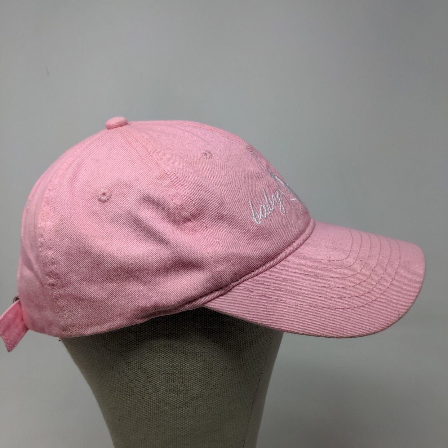 Baby Phat Women's Slideback Hat Pink Size OS Embroidered Logo 100% Cotton