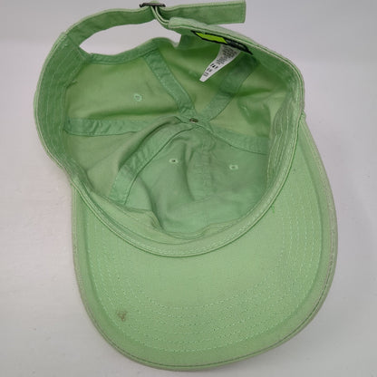 Nike Swoosh Slideback Hat Green One Size Adjustable Embroidered 6 Panel