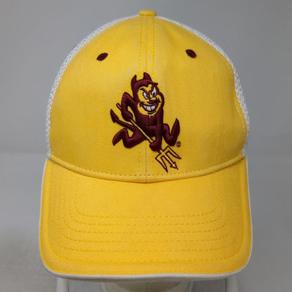 All-Star Apparel Arizona State Sun Devils NCAA Yellow Hat M Cap Sparky Mesh