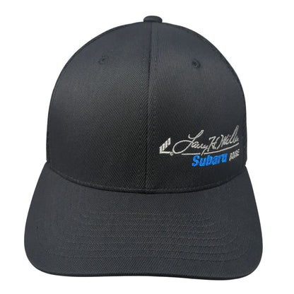 Larry H Miller Subaru Boise Baseball Cap Black Medium Mesh Back Flexfit Yupoong
