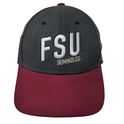 Nike Legacy 91 Dri Fit Men's Fitted Hat Gray OSFM Embroidered FSU Seminoles Logo