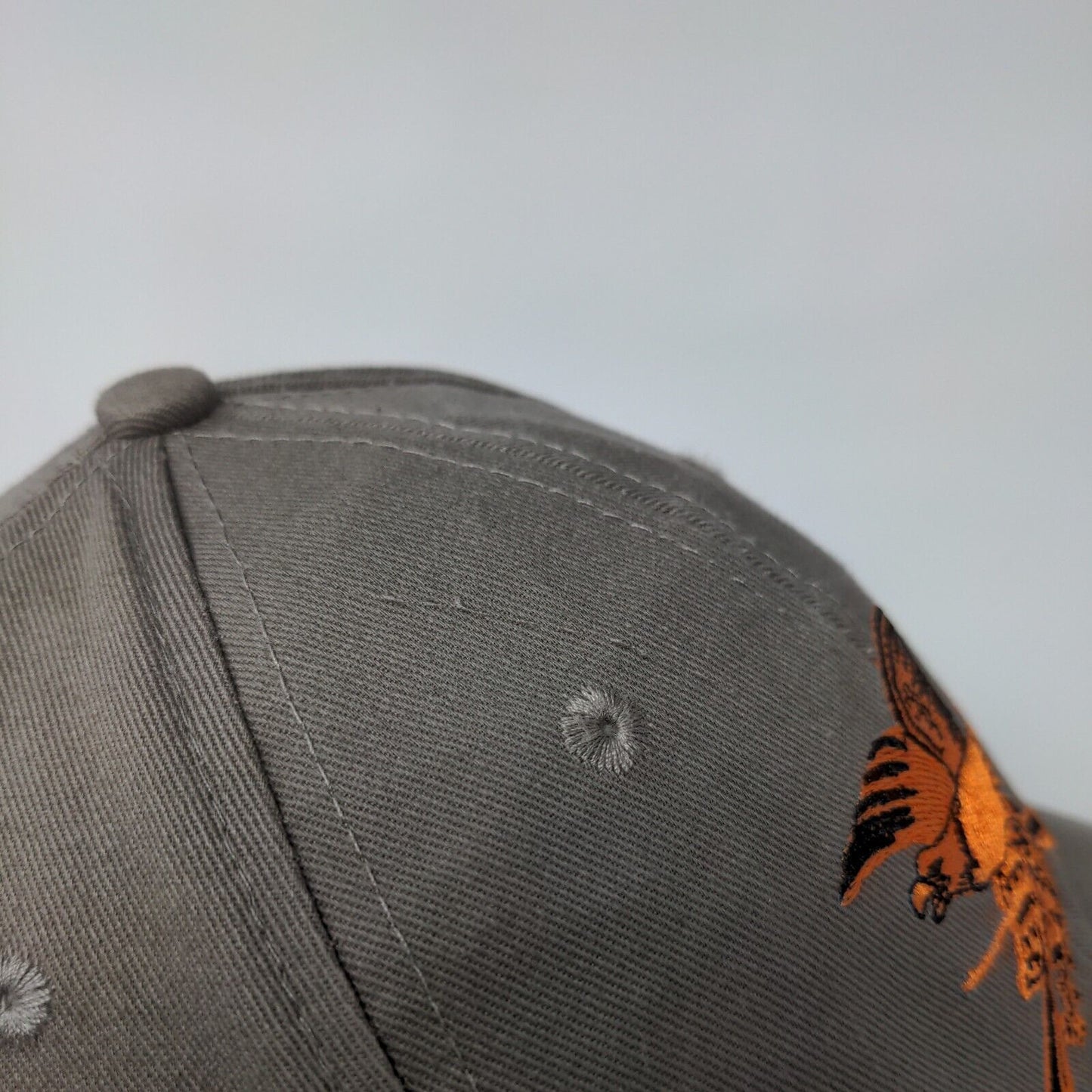 NRA Eagle Strapback Hat Brown One Size Adjustable Embroidered 6 Panel