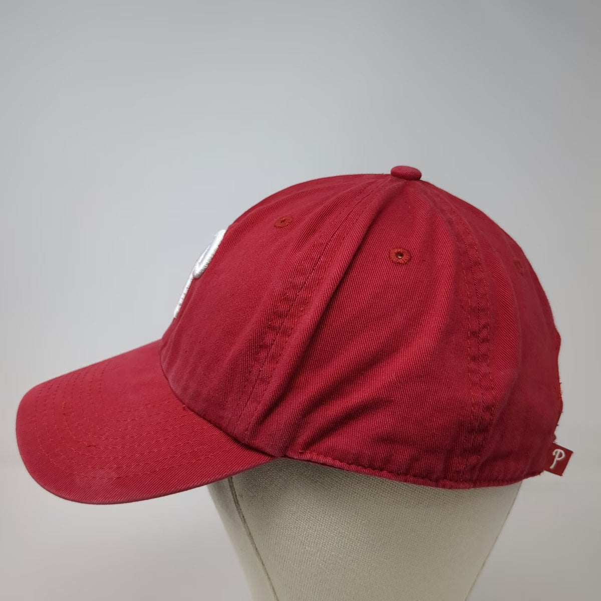 Philadelphia Phillies MLB '47 Brand Baseball Cap Red One Size Hat Slideback Logo