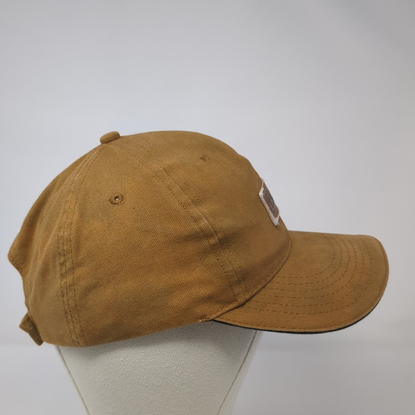 Tamko Strapback Baseball Cap Brown OS Adjustable Patriotic Maryland Monogram