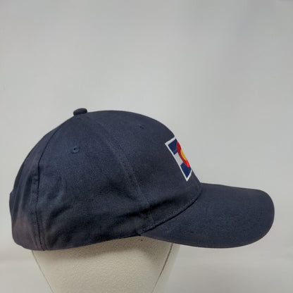 Flag of Colorado Slideback Hat Blue OSFA Adjustable Embroidered 6 Panel Cotton