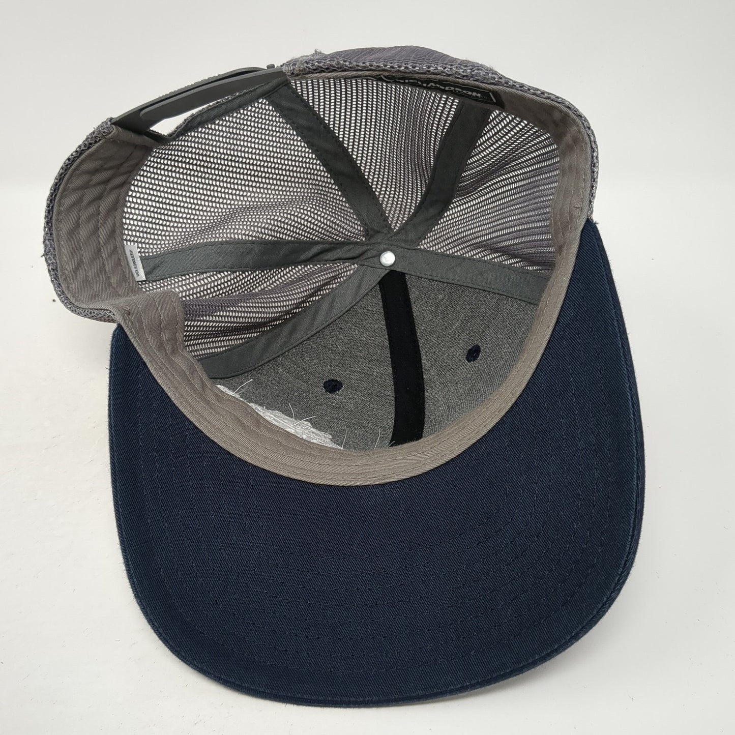 Uncharted Recreation Snapback Trucker Hat Blue OS Adjustable Mesh Richardson
