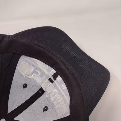 Lost Comm 7600 Slideback Hat Black OSFA Embroidered Logo Polyester Blend