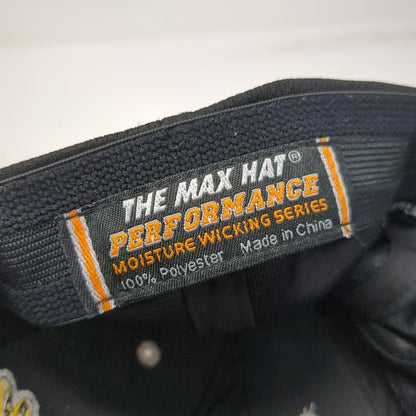 Triple Crown Max Hat Gray Black Baseball Cap XL Stinger Bridge Iron Hornet