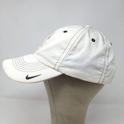 Nike Golf Men's Slideback Hat White Size OSFA Embroidered Hillcrest Shootout