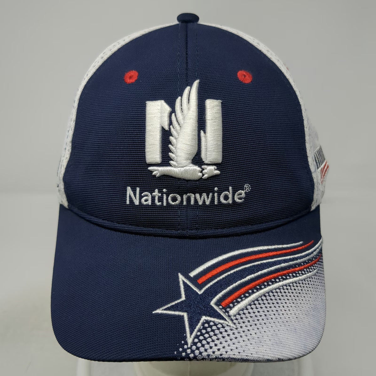 Chase Authentics Baseball Cap Blue One Size Dale Jr 88 NASCAR Mesh Salute Hat