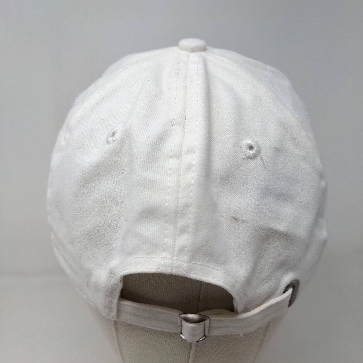 Accessories Men's Slideback Hat White OSFM Blank Vent Holes Adjustable