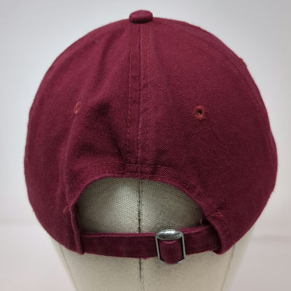 Baseball Cap Black One Size Antlers Embroidery Slideback Strapback Cotton Hat