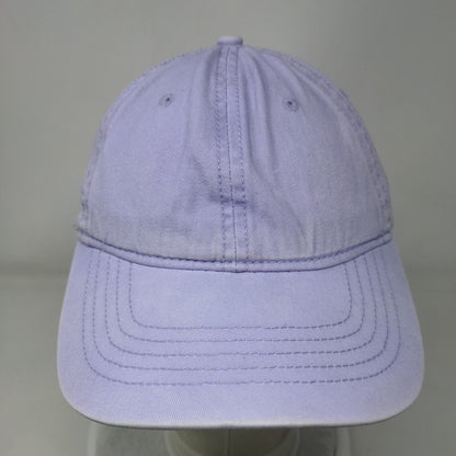 Unbranded Slideback Hat Purple Lavender Sunrise OSFM Solid 6 Panel Blank