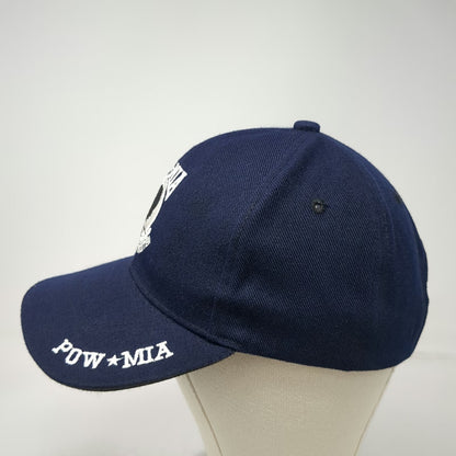 Santo Cap POW MIA You Are Not Forgotten Blue Baseball Cap One Size Military Hat