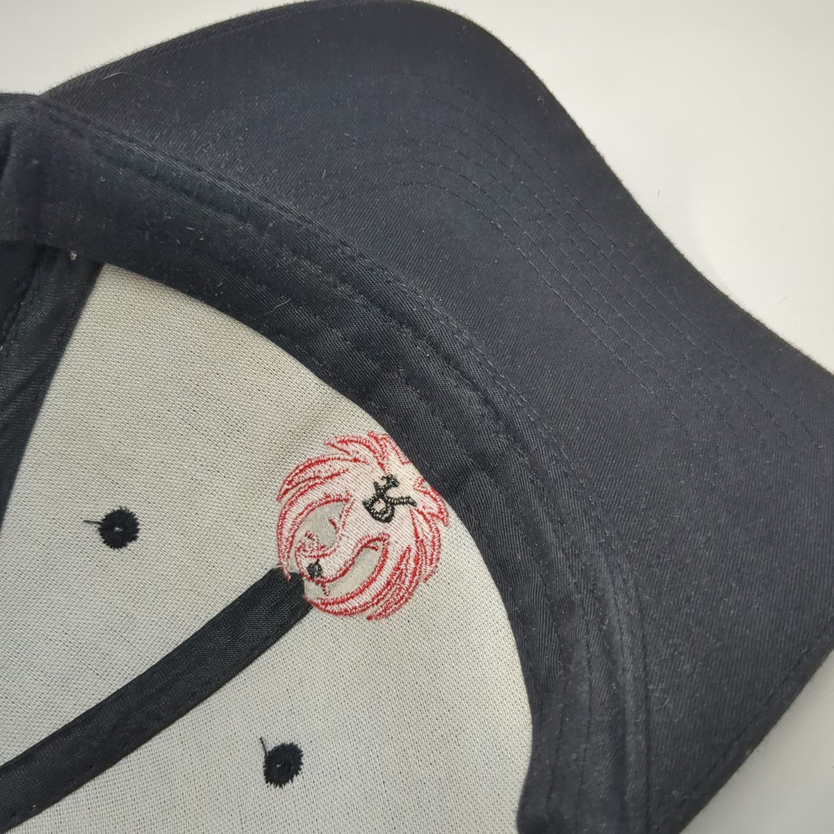 Ruger Baseball Cap Black Red One Size Strapback Embroidered Eagle Logo Hat