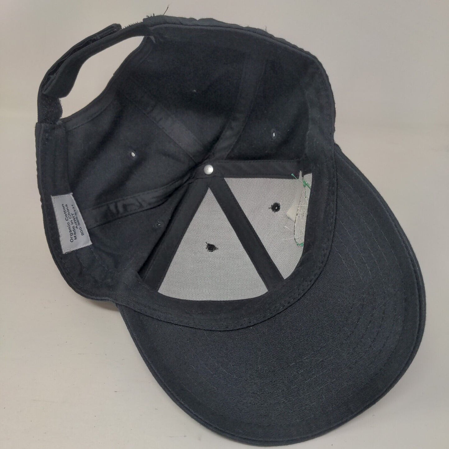 Whole Foods Market Strapback Hat Black One Size Adjustable 6 Panel