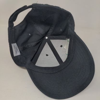 Whole Foods Market Strapback Hat Black One Size Adjustable 6 Panel