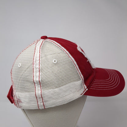 Big City Coffee & Cafe Strapback Trucker Hat Red One Size District