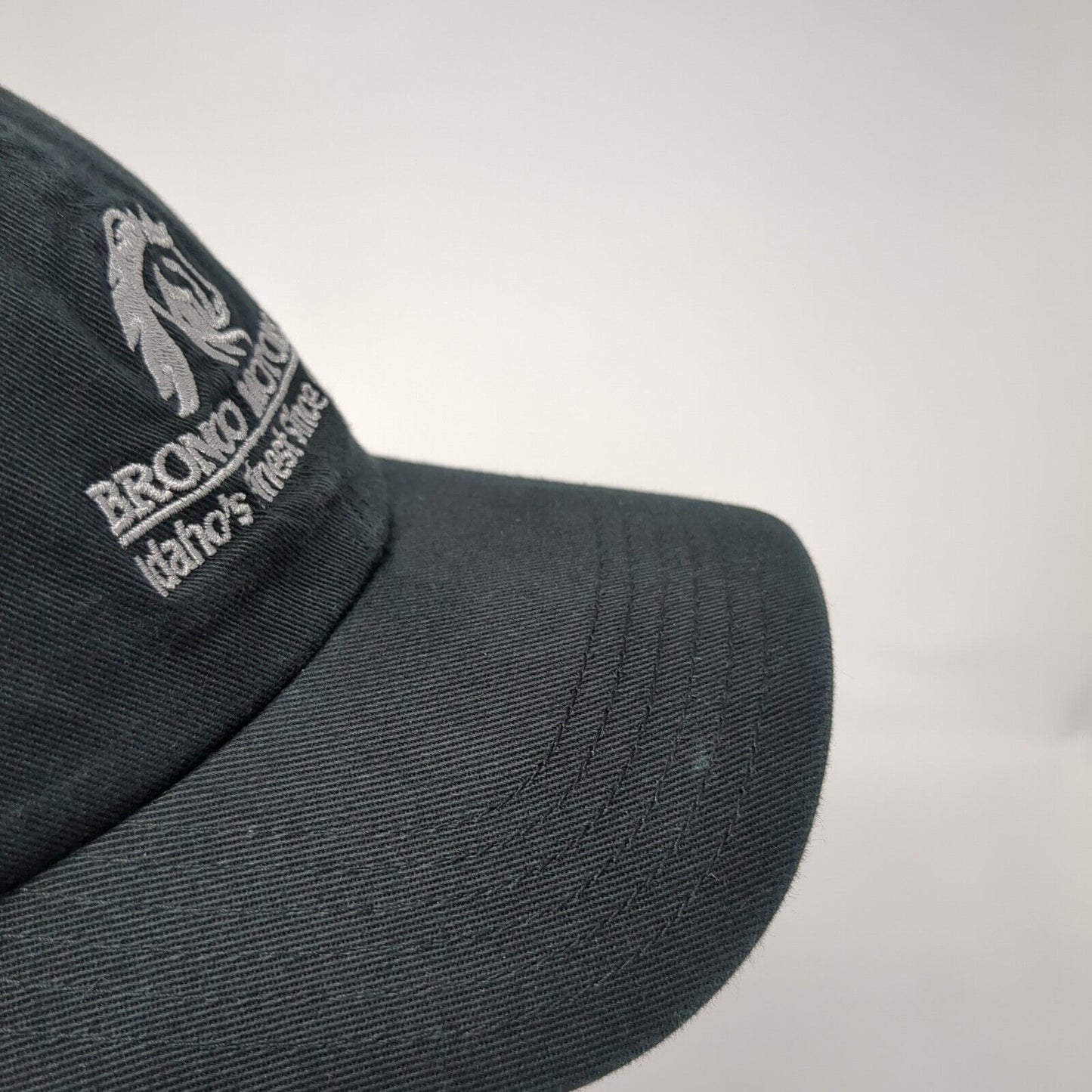 Bronco Motors Idaho's Finest Since 1971 Fitted Hat Black L/XL Port Authority