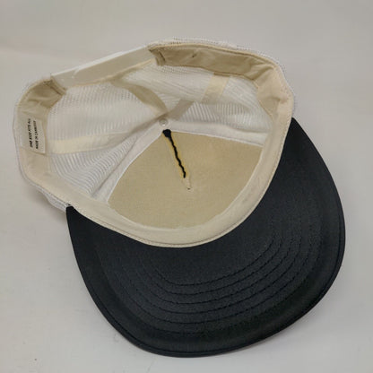 Diesel Life Skull Snapback Mesh Back Trucker Hat Black OSFA Colorblock