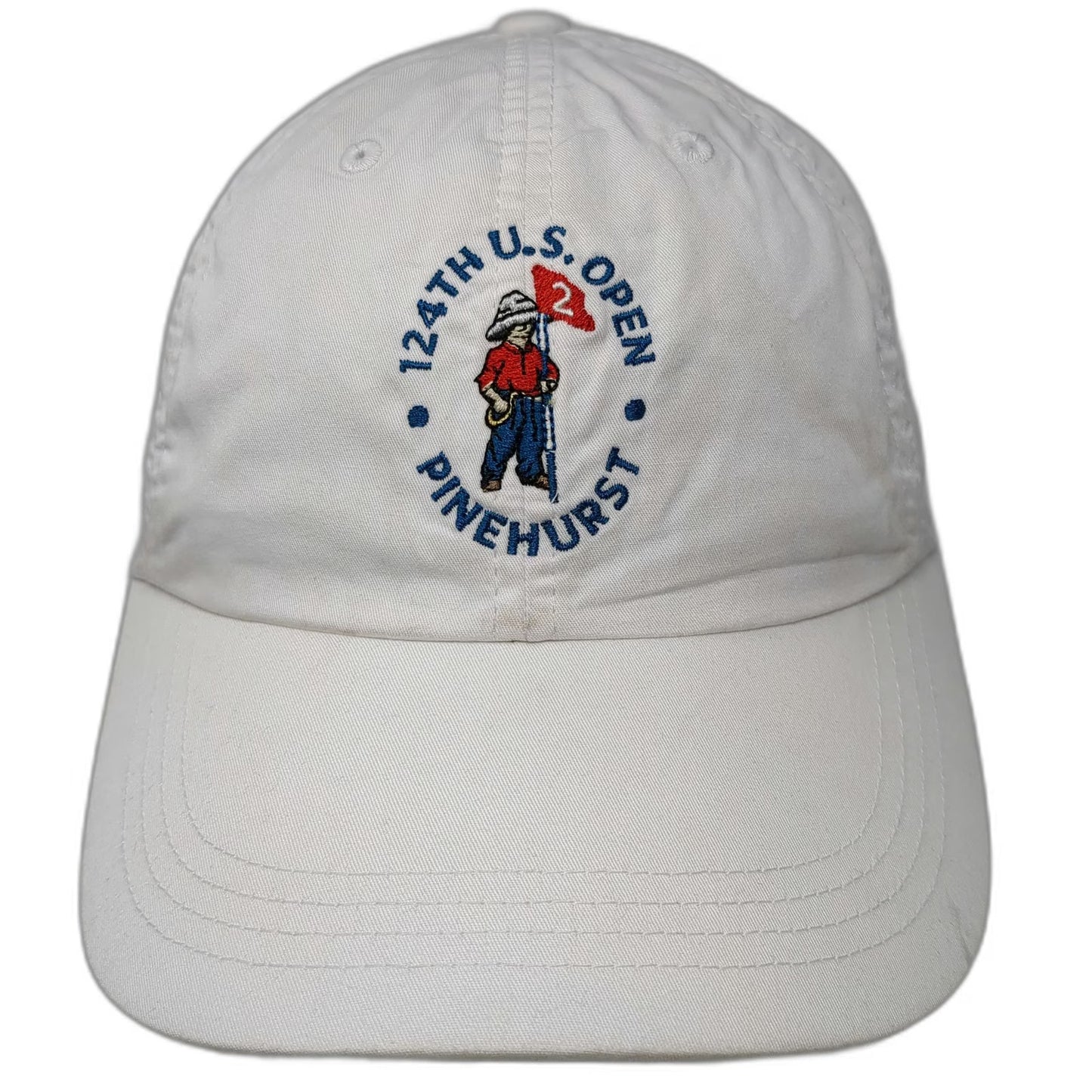 Ahead Baseball Cap White One Size 124th U.S. Open Pinehurst USGA Member Hat Golf