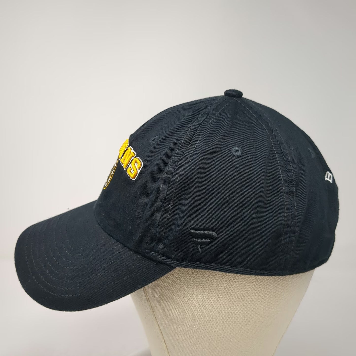 Boston Bruins NHL Fanatics Black Hat One Size Embroidered Logo Adjustable Cap