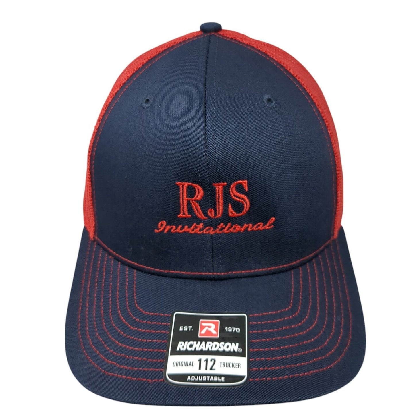 RJS Invitational Snapback Trucker Hat Multicolor OS Adjustable Mesh Richardson