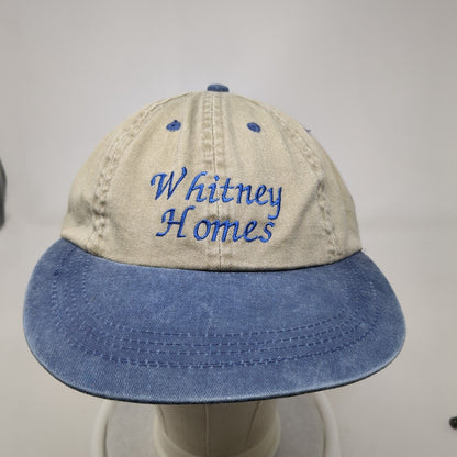 Whitney Homes Slideback Hat Multicolor OSFA Leather Strap Embroidered