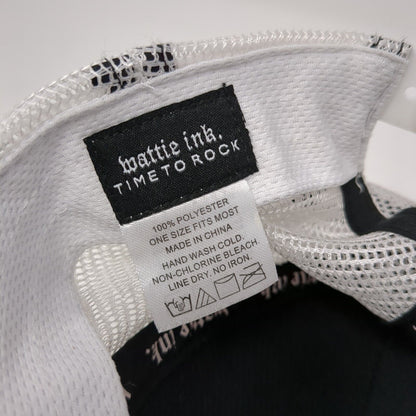 Team M Snapback Trucker Hat Multicolor OS Adjustable Patriotic Flag Mattie Ink