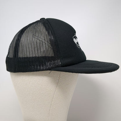 Hit Wear Trucker Hat Black One Size Idaho River Sports Mesh Back Snapback