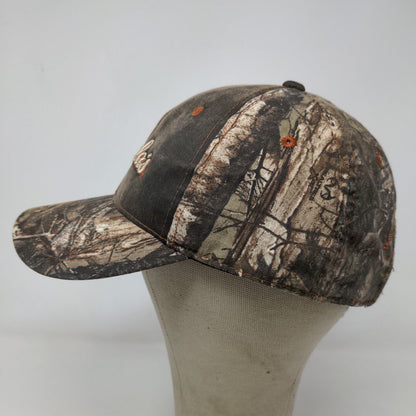 Cabela's Men's Strapback Camo Hat Size OSFM Embroidered Logo