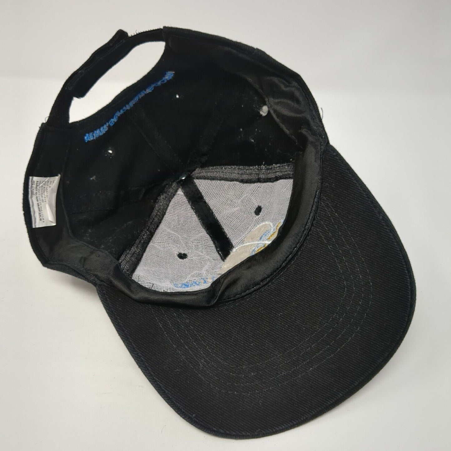 Sar-El Tours Jerusalem Strapback Hat Black One Size Adjustable Embroidered