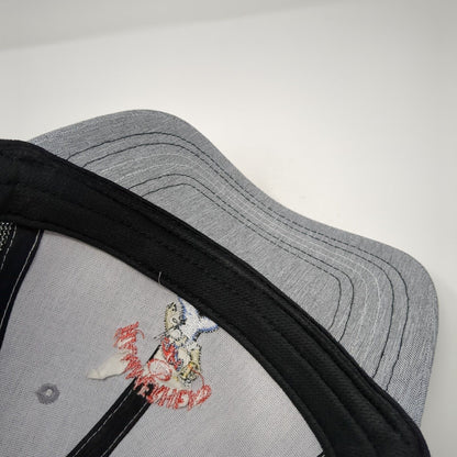 Hammerhead Ale Strapback Trucker Hat Gray One Size Mesh Back McMenamins