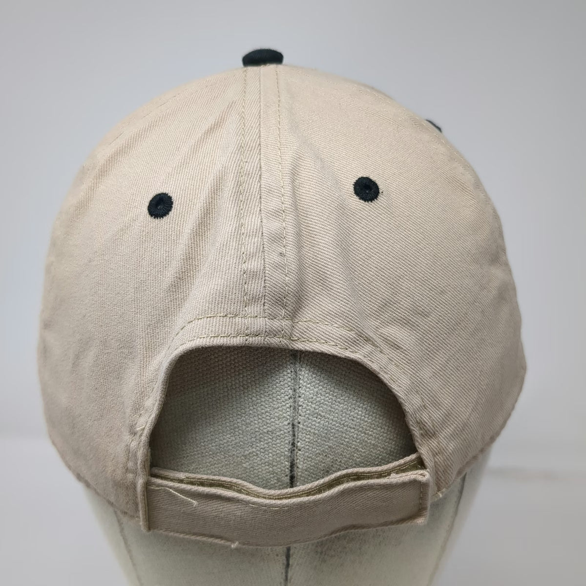 Otto Baseball Cap Beige Black One Size Buckhorn Gun Shop Boise ID Deer Hat
