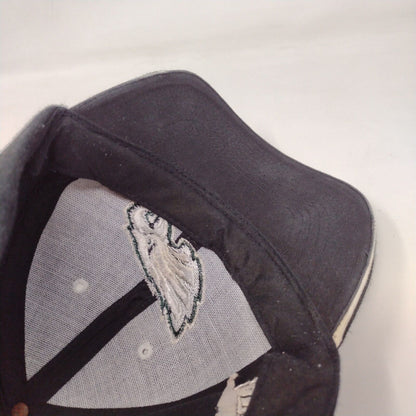 Philadelpia Eagles Strapback Hat Black Adjustable Embroidered Logo NFL