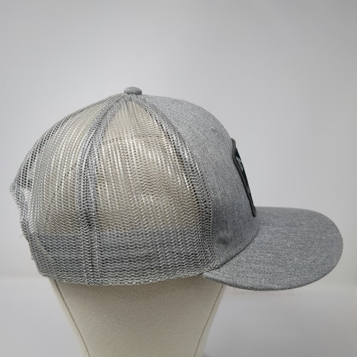 KÜHL Trucker Hat Gray One Size Mesh Back Rebels Renegades Outlaws Mountain Patch