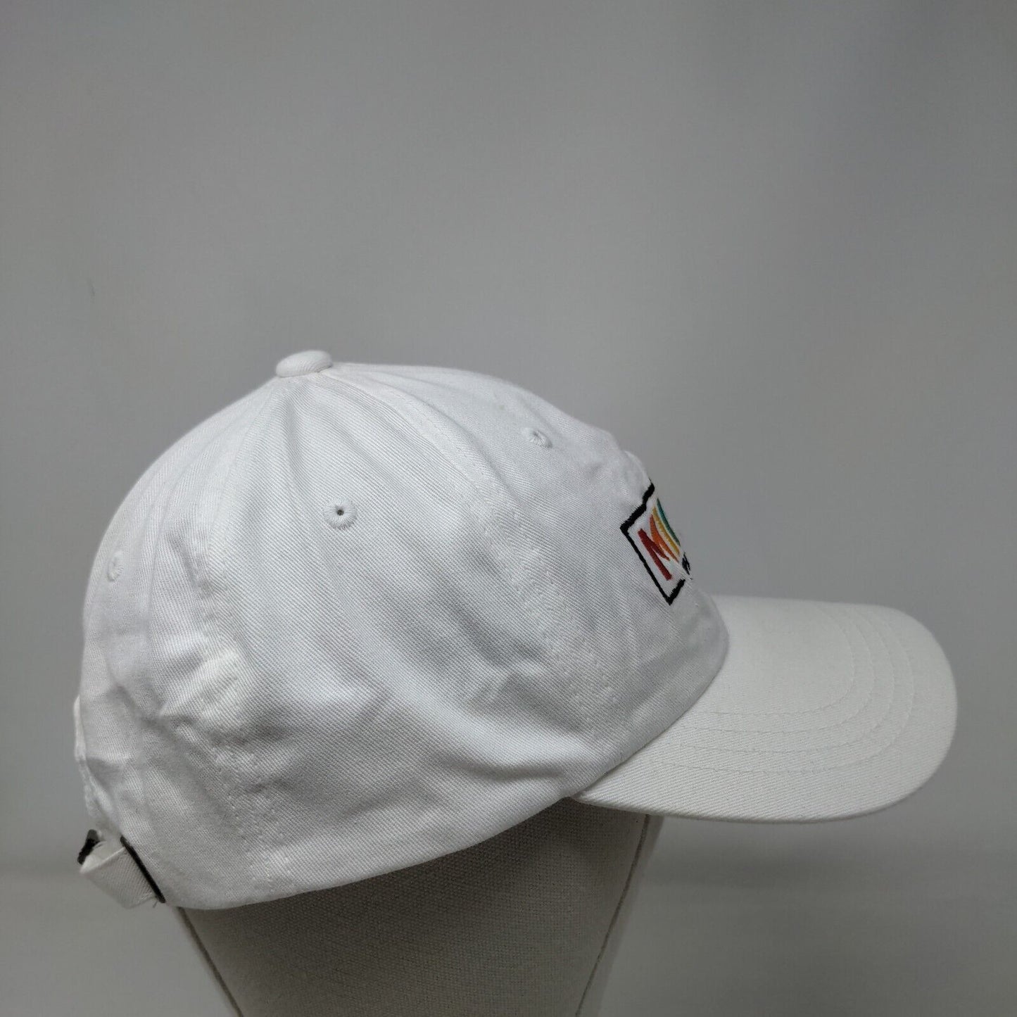 Milly's Empanada Factory Slideback Hat White One Size Embroidered