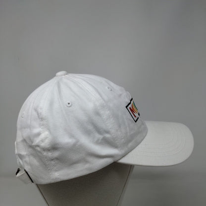 Milly's Empanada Factory Slideback Hat White One Size Embroidered