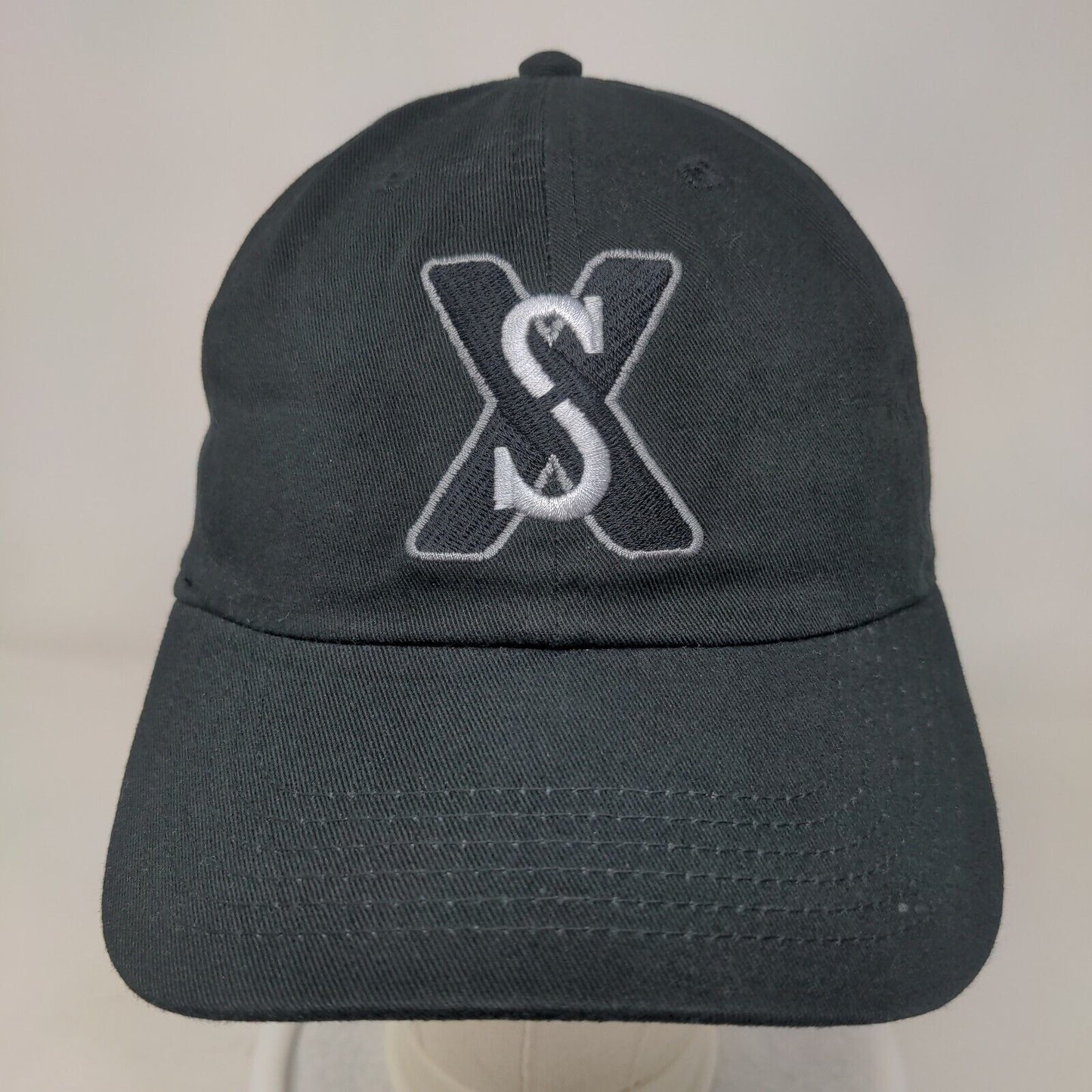 Suforia Slideback Hat Black OSFA Embroidered Adjustable Newhattan