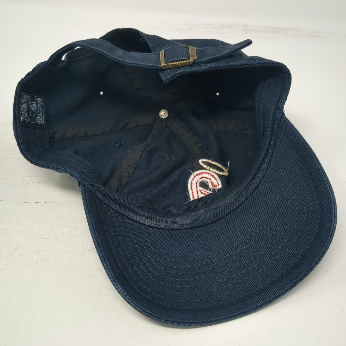 47 California Angels MLB Baseball Cap Blue One Size Cooperstown Slideback Hat