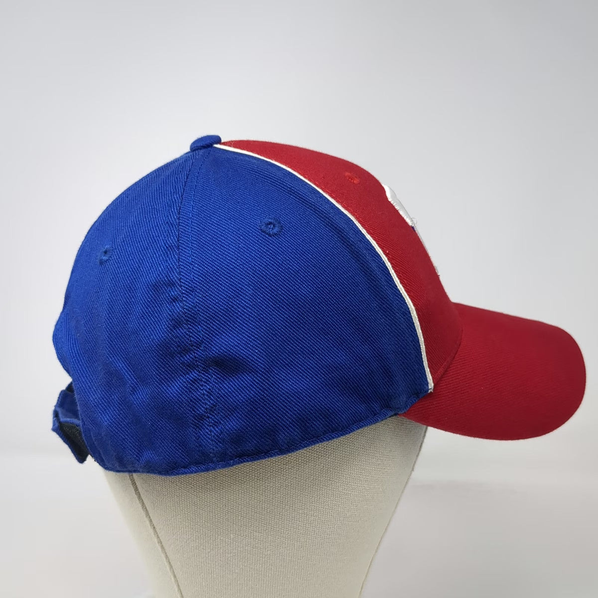 Fan Favorite Texas Rangers Baseball Cap Red Blue White One Size Hat Strapback