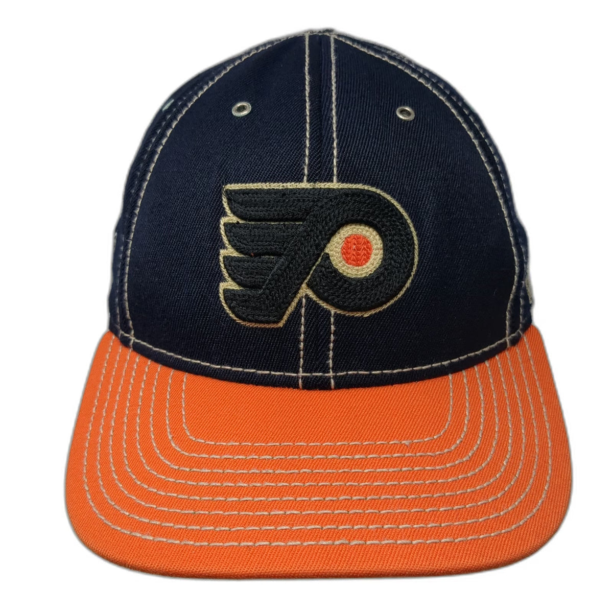 Philadelphia Flyers NHL Reebok Cap Blue M Winter Classic Orange Green Underbrim