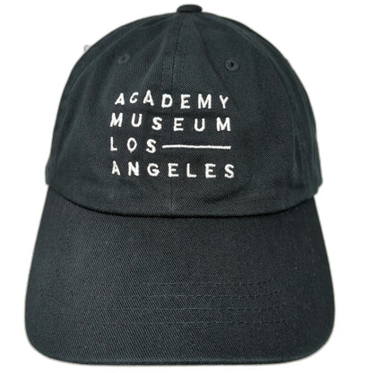 Yupoong Academy Museum Los Angeles Baseball Cap Hat Black One Size Cotton Strap