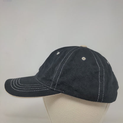 BP Asphalt Strapback Hat Black One Size The Classics Yupoong Embroidered