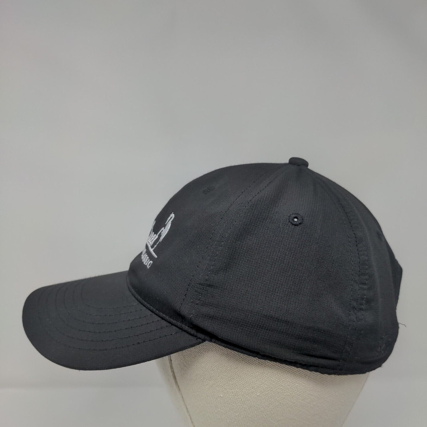Crane Creek Canyon Classic Strapback Hat Black Adult Outdoor Cap